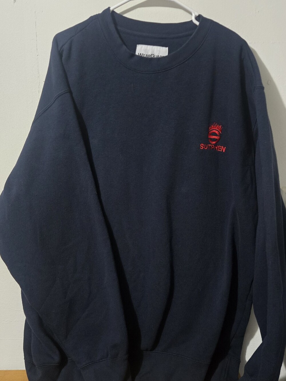 WearGuard Sutphen Fire Apparatus Embroidered Crewneck Sweatshirt Fire Apparatus
